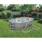 Oval Frame Pool Set 424 x 250 x 100 cm