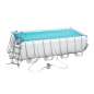 Power Steel Frame Pool Set 488 x 244 x 122 cm