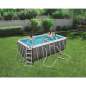 Rectangular Power Frame Pool 412 x 201 x 122 cm