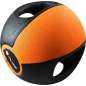 Pure2improve Medizinball mit Handgriffen 4kg  schwarz/orange 