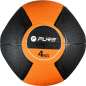 Pure2improve Medizinball mit Handgriffen 4kg  schwarz/orange 