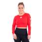 Pure2improve Sport Langarmshirt für Damen  rot S