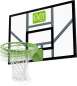 Exit Toys Galaxy Basketballbrett mit Dunkring und Netz  - Grün, Schwarz