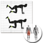 Schildkröt-Fitness Gewichtsmanschetten Arm-Bein 2 kg Set
