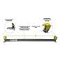 Gibbon Slackline Slackrack Classic 3 m - Gelb