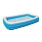 DELUXE BLUE RECTANGULAR FAMILY POOL 305X 183X56CM