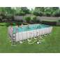 POWER STEEL FRAME POOL SET 732X366X132CM