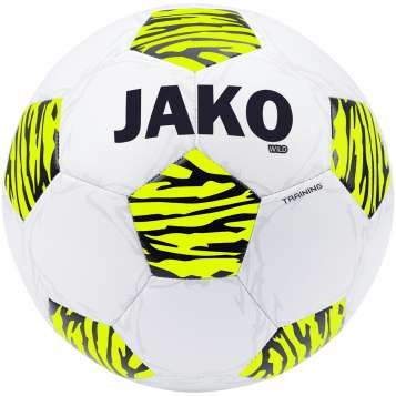 Jako Trainingsball Wild - weiss/neongelb/schwarz