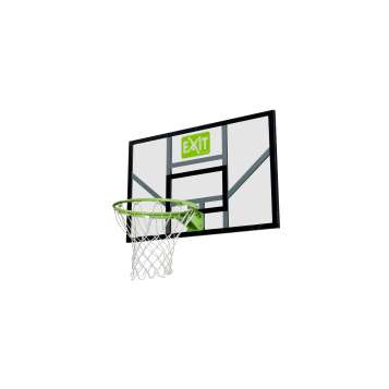 Exit Toys Galaxy Basketballbrett mit Ring und Netz  - Grün, Schwarz