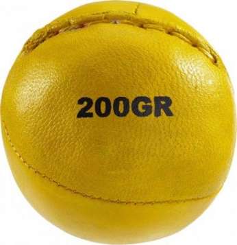Wurfball Wettkampf Leder 200 g