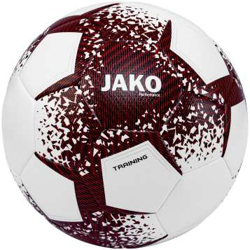 Jako Trainingsball Performance - weiss/schwarz/sportrot gr.4