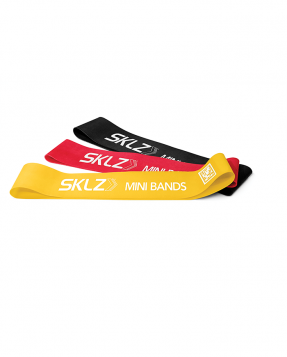 SKLZ Mini Bands (Gelb/rot/schwarz)