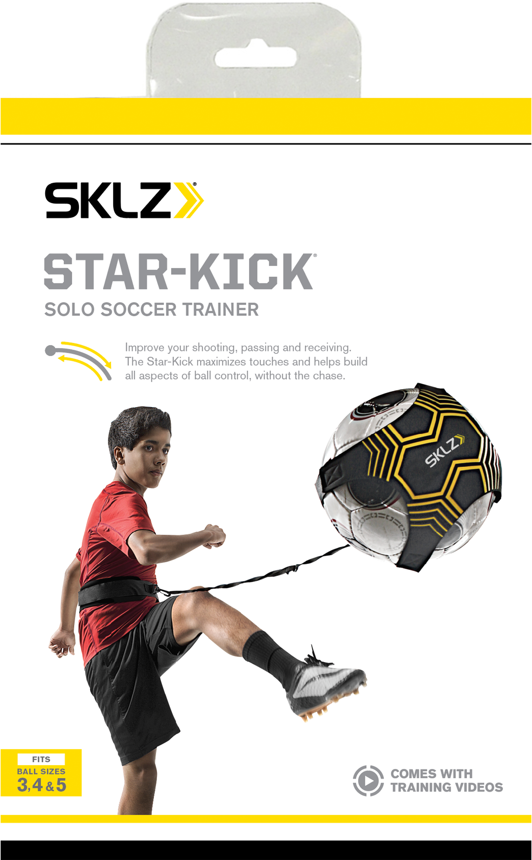 Schulsportmaterialch Sklz Star Kicks Solo Fussball Trainer