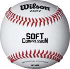 Baseball-Ball Soft Compression 9 Inch - Weiss