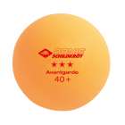 Donic-Schildkröt Tischtennisball 3-Stern Avantgarde orange, 3 Stk