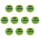 Erima Handball Pure Grip No. 4 - Green/Yellow - 10-er Set