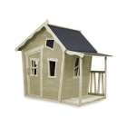 Exit Toys Holzspielhaus Crooky 150 - Graubeige